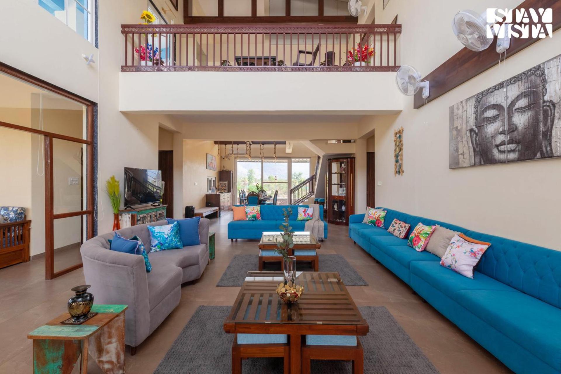 Stayvista'S Hillside Meadows - Mountainside Retreat With Farm View, Pool & Deck, Lawn & Gazebo Chinchavli Kültér fotó